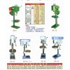 立式鉆床、臺式鉆床、輕型鉆床、精密鉆床