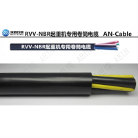 橡膠卷筒電纜廠家  PUR材質(zhì)的電纜