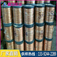 端子排線原料QSN6.5-0.1錫青銅線 深圳廠家批發零售