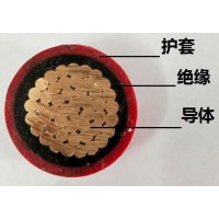 禪誠電纜廠家直銷國標(biāo)足米BV1平方單芯純銅阻燃 家裝電線
