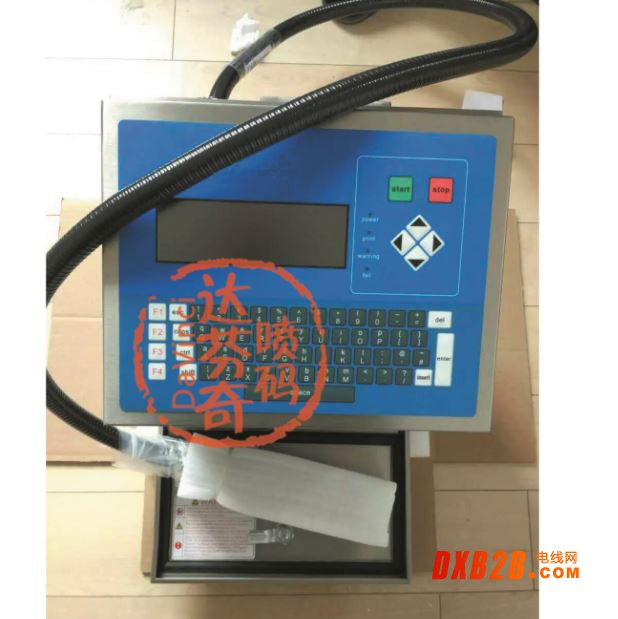 達芬奇管材噴碼機電線電纜油墨噴碼機英國進口全自動打碼機PVC管日期噴碼廠家8290