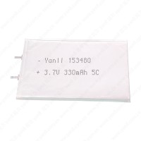 超薄聚合物鋰電池153480 3.7V 5C 330mAh