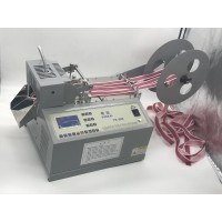 彈力帶熱斷機 雪紗帶斷帶機 空心繩燙切機+微電腦剪切