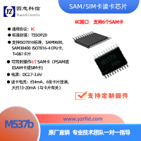 M537b SAM/SIM 卡讀卡芯片